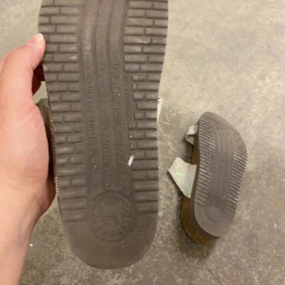 Mephisto snakeskins pattern leather sandals - Picture 8 of 9